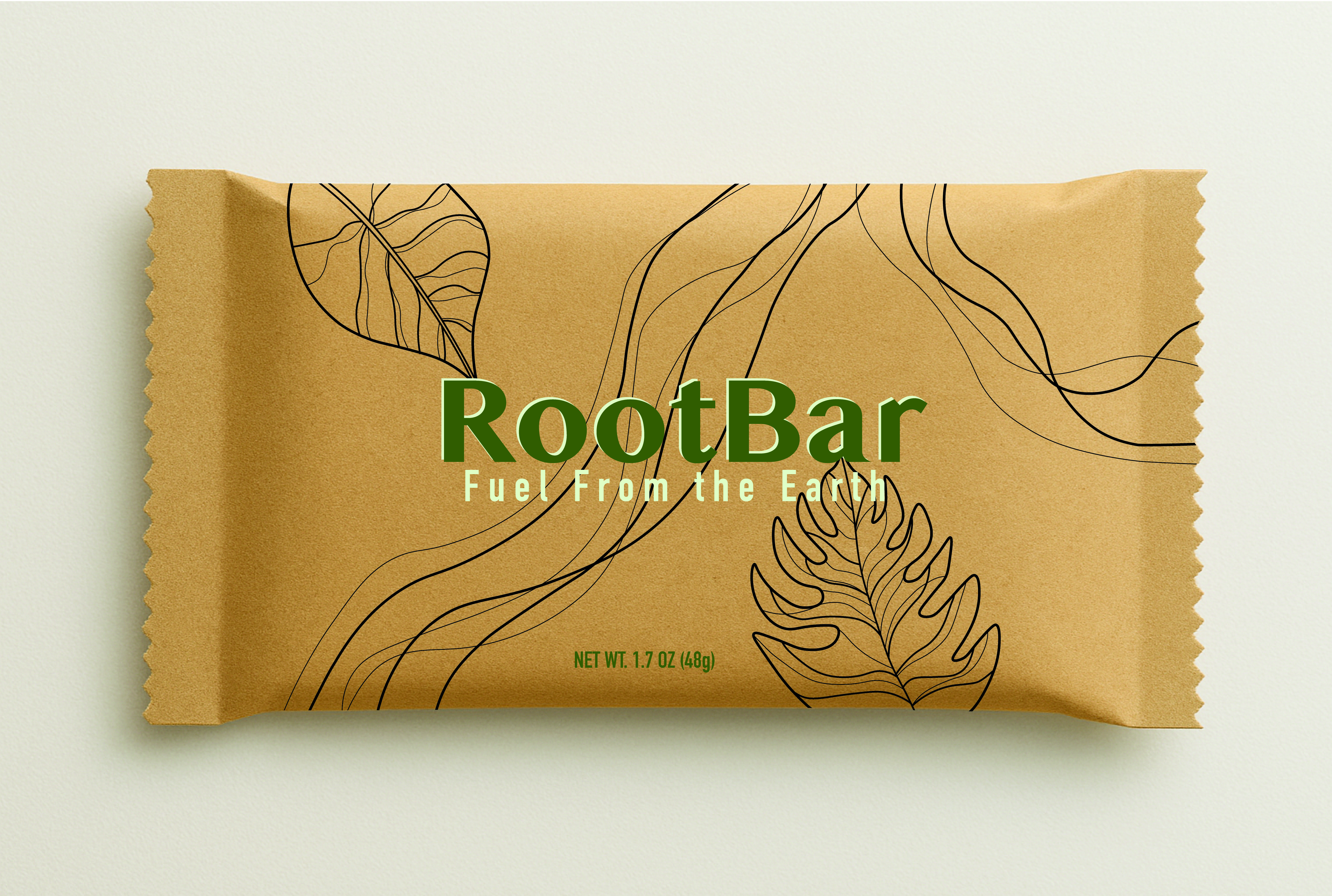 Root Bar packaging design